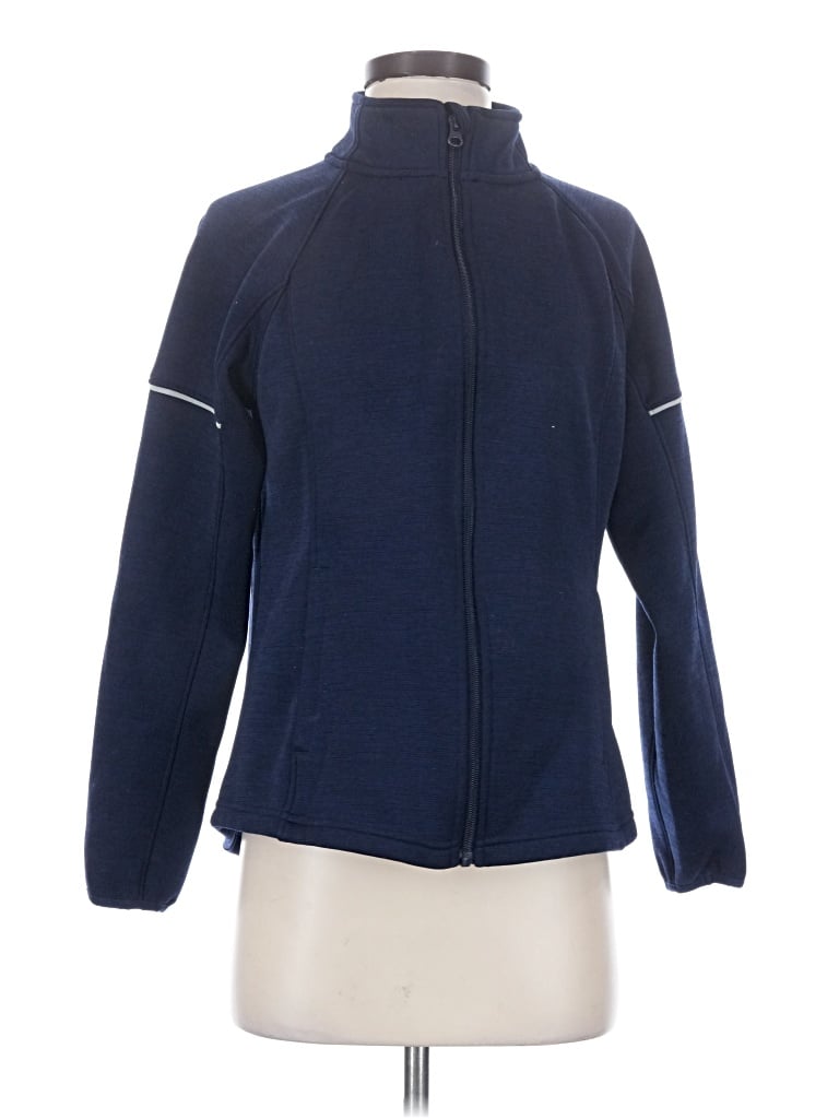 Pre-owned Danskin Now Cardigan Sweater In Blue