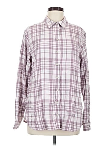 Jachs Girlfriend Long Sleeve Button-Down Shirt (view 1)