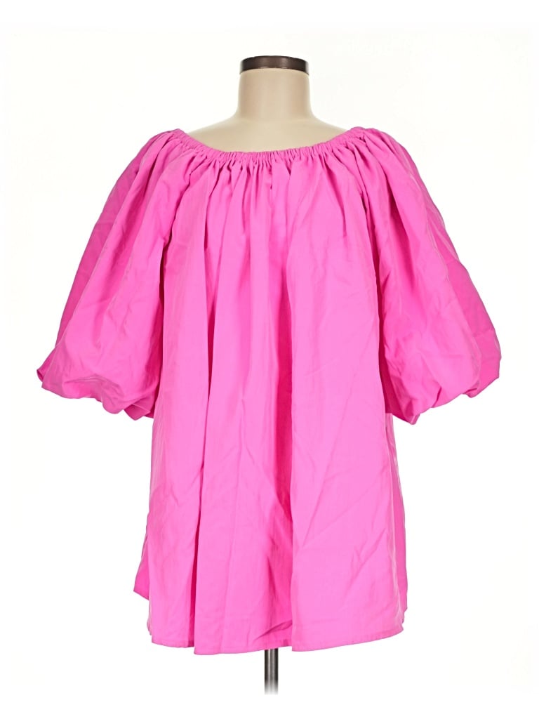 Pre-owned Glam Casual Dress In Pink