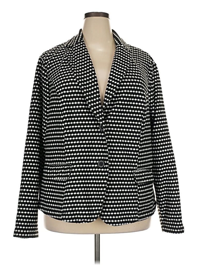 Pre-owned Torrid Blazer Jacket In Black