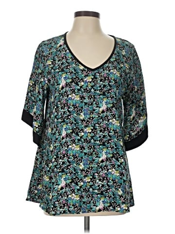 Loco Lindo Short Sleeve Blouse (view 1)