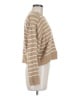 T Tahari Stripes Tan Pullover Sweater Size M - photo 4