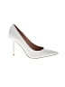 Michael Costello X Revolve 100% Leather White Heels Size 7 - photo 1