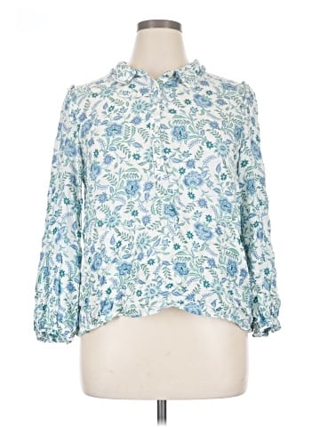 Lucky Brand 3/4 Sleeve Blouse (view 1)