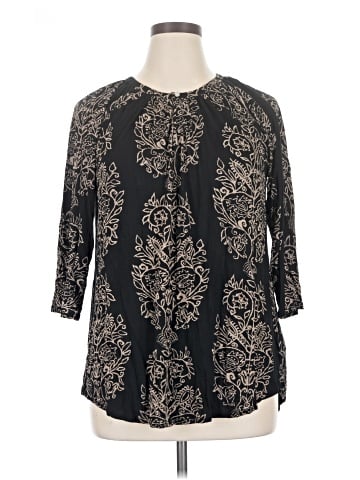 Lucky Brand 3/4 Sleeve Blouse (view 1)