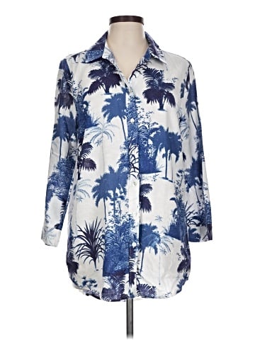 C&C California 3/4 Sleeve Button-Down Shirt (view 1)