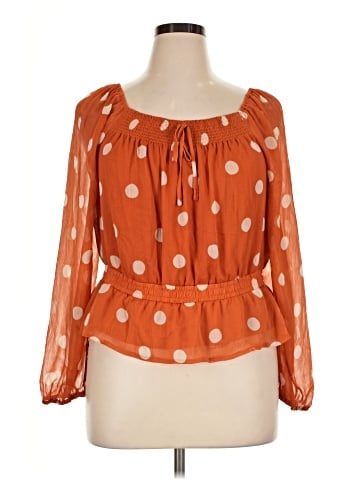 LC Lauren Conrad Long Sleeve Blouse (view 1)