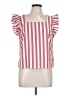 Shein Red Short Sleeve Top Size L - photo 1