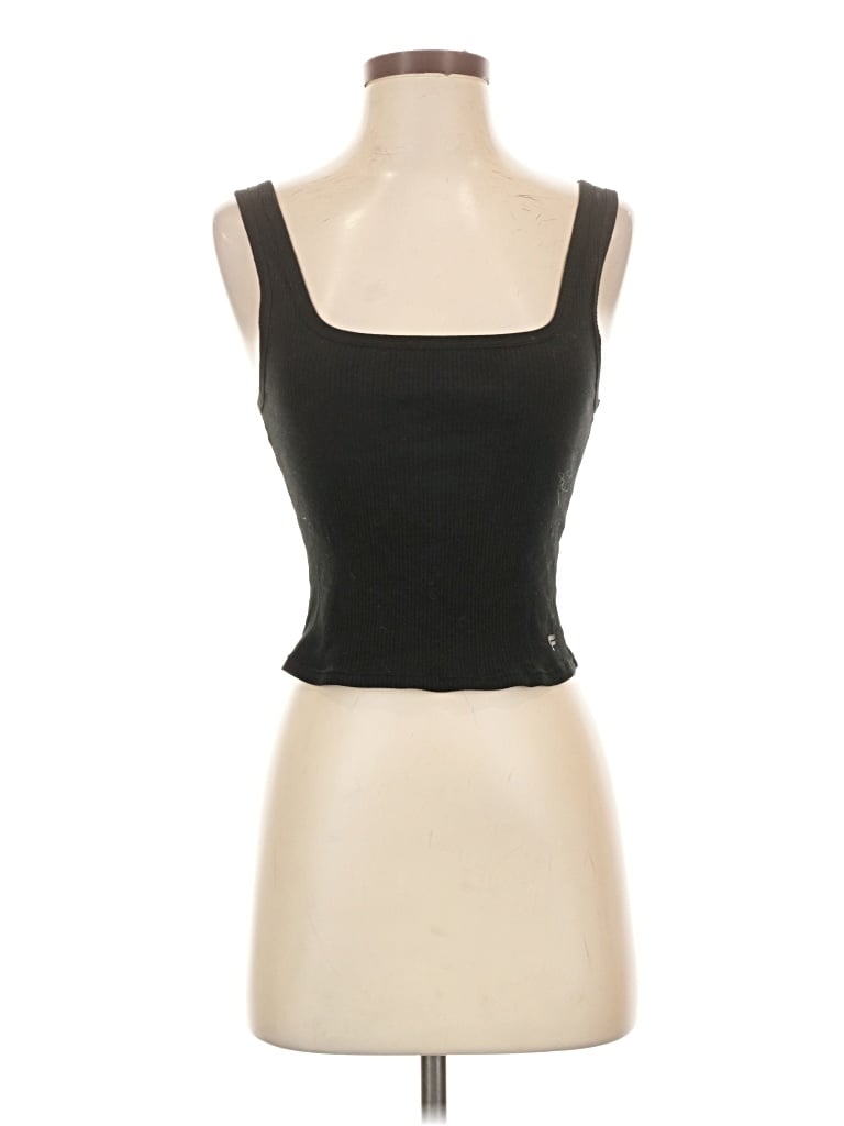 Pre-owned Fabletics Tank Top Black Strapless Neckline Tops