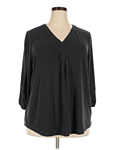 Adrianna Papell 3/4 Sleeve Blouse (view 1)