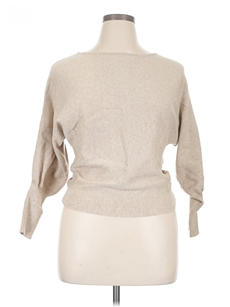 Pre-owned Chicme Pullover Sweater In Tan