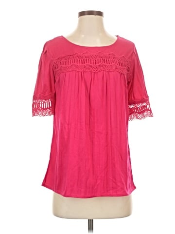 By Design Short Sleeve Blouse (view 1)