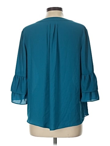 Roz & Ali 3/4 Sleeve Blouse (view 2)