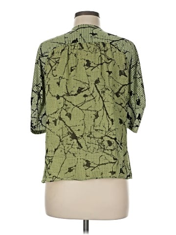 Mayle 3/4 Sleeve Silk Top (view 2)
