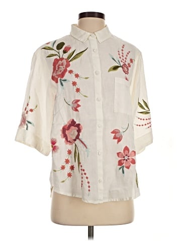 Johnny Was Short Sleeve Blouse (view 1)