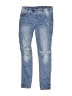 Justice Solid Blue Jeans Size 12 - photo 1
