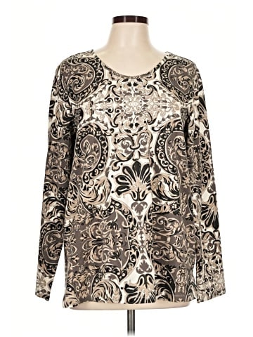 Isaac Mizrahi LIVE! Long Sleeve Blouse (view 1)