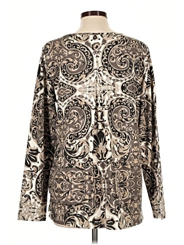 Isaac Mizrahi LIVE! Long Sleeve Blouse (view 2)