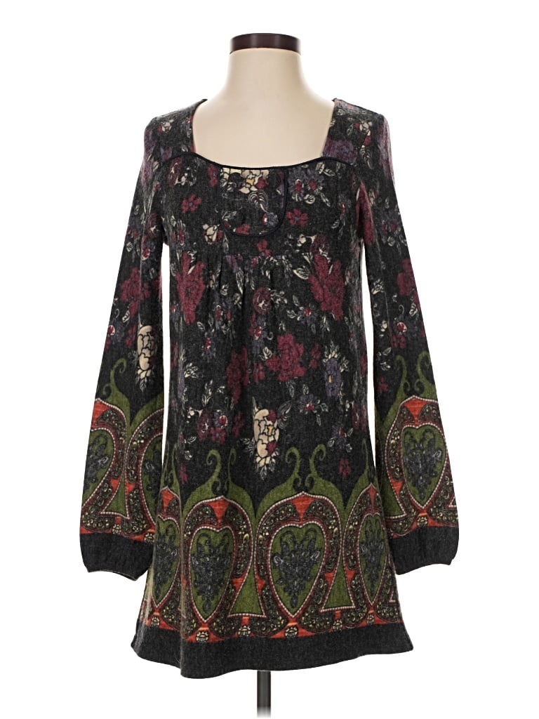 Pre-owned Hazel Casual Dress In Black