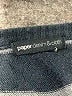 Paper Denim & Cloth Stripes Gray Pullover Sweater Size Med (2) - photo 7