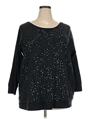 Woman Within Pullover Sweater (view 1)