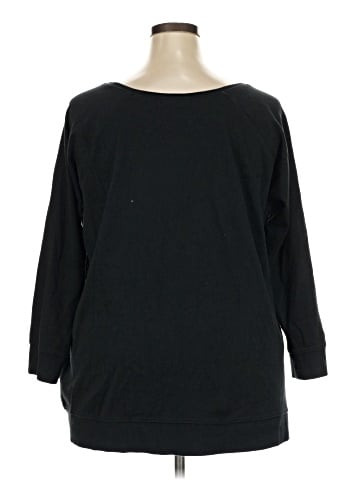 Woman Within Pullover Sweater (view 2)