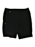 IZOD Solid Black Cargo Shorts Size 14 - photo 1