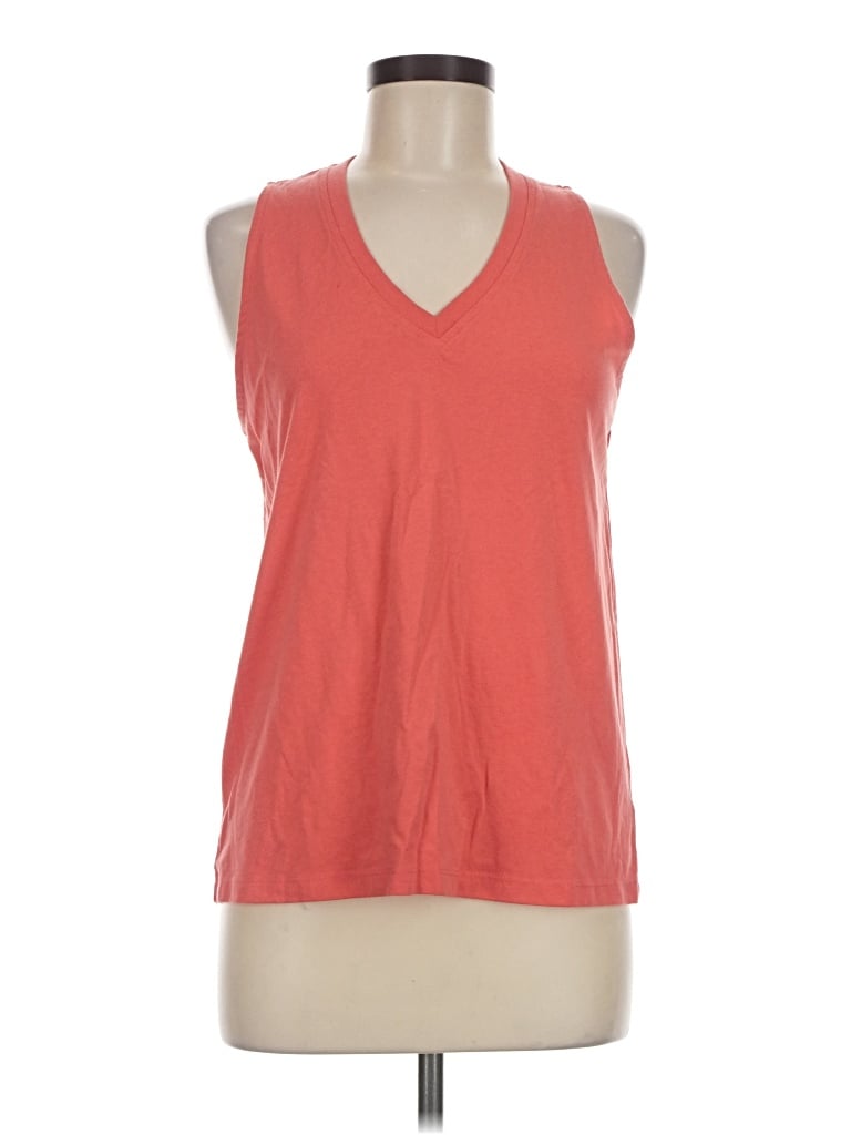 Pre-owned Natural Reflections Sleeveless T-shirt In Orange