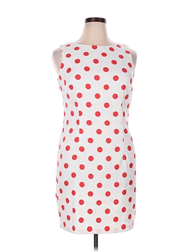 Pre-owned Agb Casual Dress In White