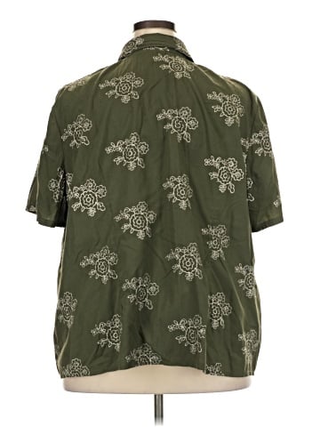 Cj Banks Short Sleeve Blouse (view 2)