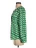 Eclair 100% Polyester Green Long Sleeve Blouse Size XS - photo 5