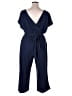 Old Navy Solid Blue Jumpsuit Size XL - photo 2