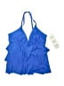 Catalina Solid Blue Swimsuit Top Size S - photo 1