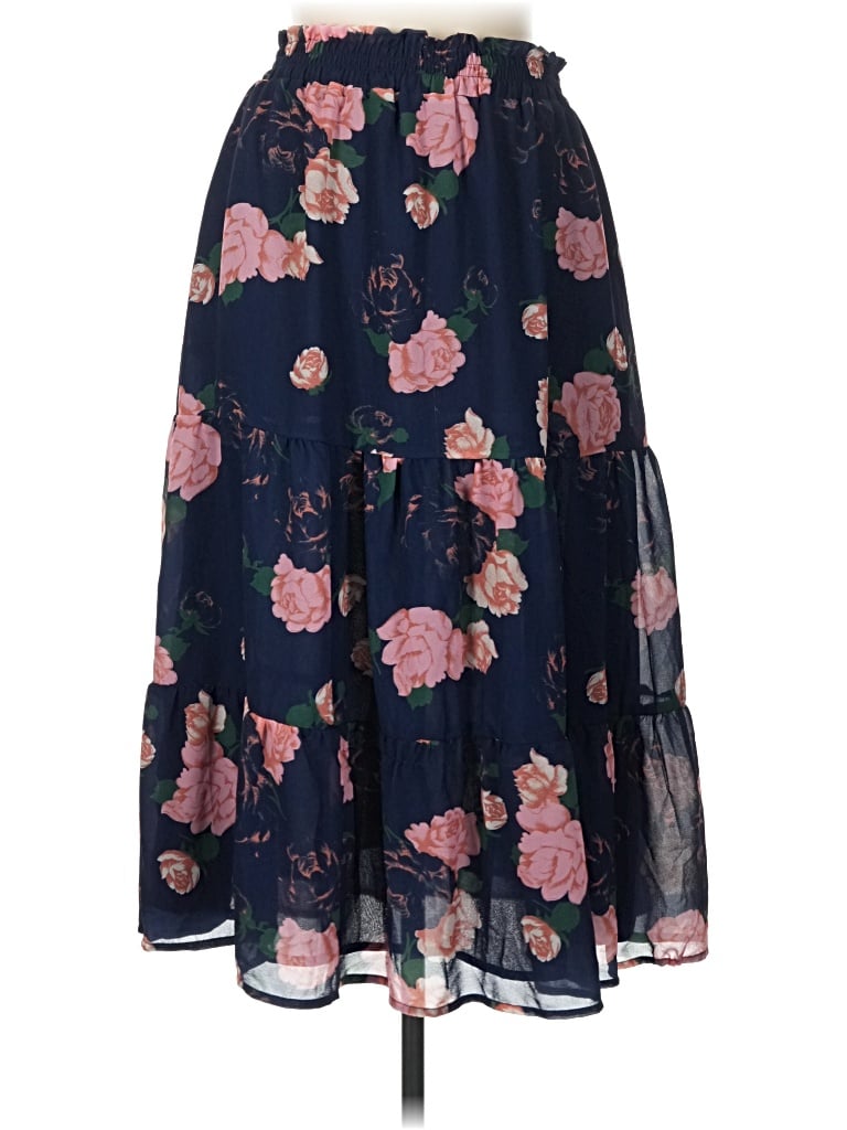 Pre-owned Modcloth Casual Skirt In Blue