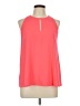 Maison Jules 100% Polyester Orange Sleeveless Blouse Size L - photo 1