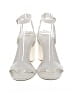 Gianni Bini 100% Leather White Sandals Size 8 1/2 - photo 2