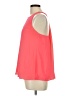 Maison Jules 100% Polyester Orange Sleeveless Blouse Size L - photo 5