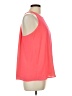 Maison Jules 100% Polyester Orange Sleeveless Blouse Size L - photo 4