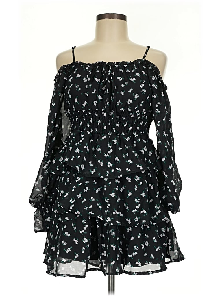 Pre-owned Rue21 Casual Dress In Black