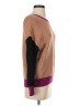 Express Color Block Brown Pullover Sweater Size S - photo 4