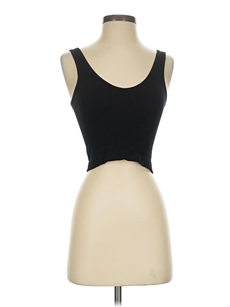 Pre-owned Out From Under Tank Top Black Strapless Neckline Tops