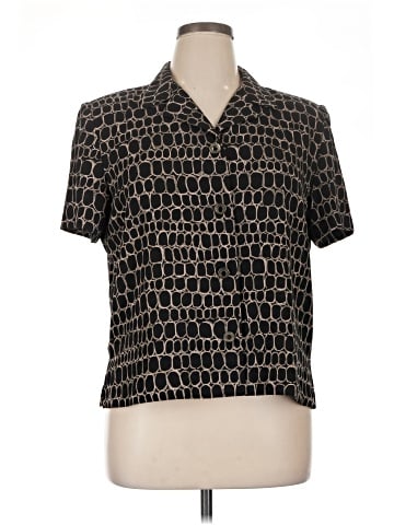 Leslie Fay Short Sleeve Blouse (view 1)