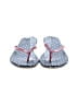 Lauren Conrad Blue Flip Flops Size 7 - photo 2