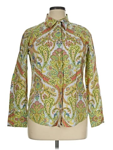 Robert Graham Long Sleeve Blouse (view 1)