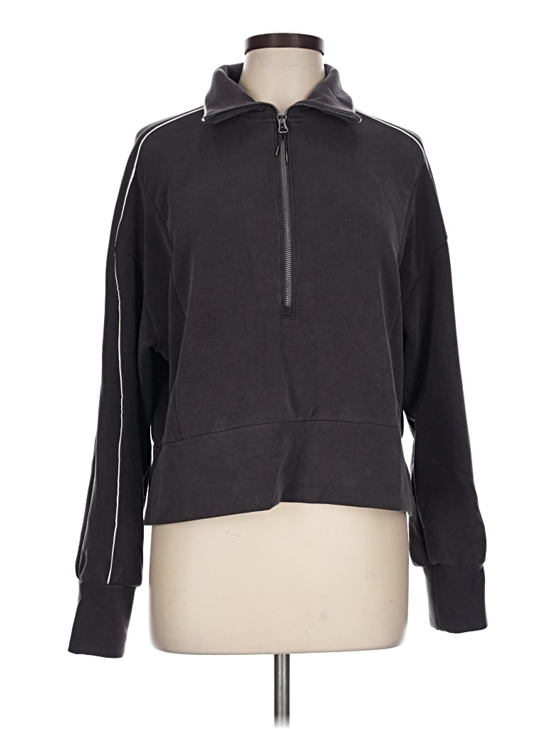 Pre-owned Member's Mark Zip Up Hoodie In Black