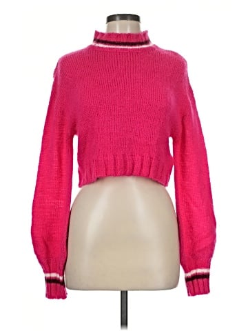 Derek Heart Turtleneck Sweater (view 1)