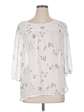 Lauren Conrad 3/4 Sleeve Blouse (view 1)