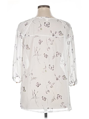 Lauren Conrad 3/4 Sleeve Blouse (view 2)