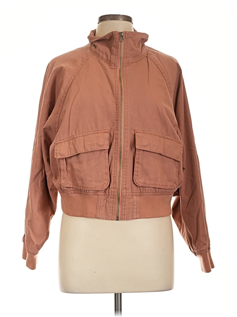 Pre-owned Wild Fable Jacket In Brown