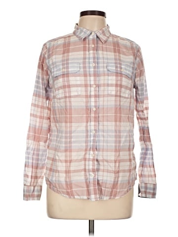 St. John's Bay Long Sleeve Button-Down Shirt (view 1)